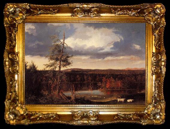 framed  Thomas Cole Landscape 325, ta009-2